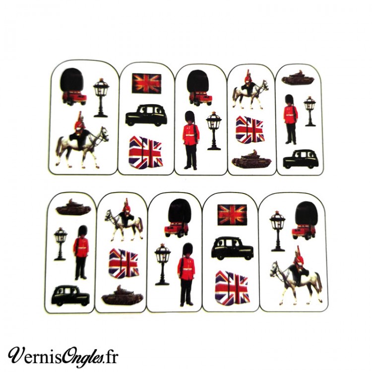 Water Decals anglais
