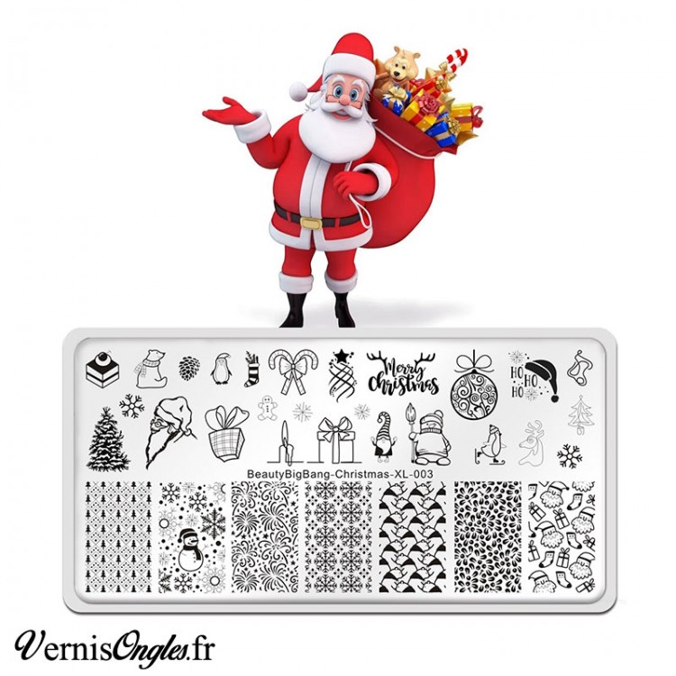 Plaque de stamping Beauty Big Bang Christmas XL-003