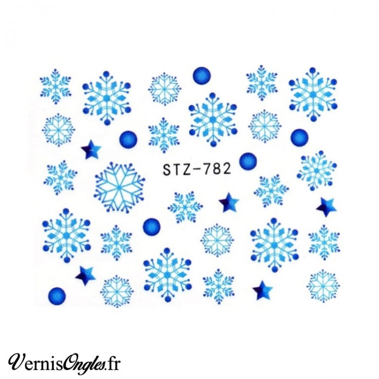 Water Decals Flocons de neige STZ-782