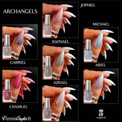 A England. Collection Superlunary Archangels Hiver 2023. Credit swatches: @memnails