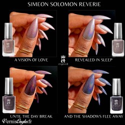 And The Shadows Flee Away. Vernis A England. Collection Simeon Solomon Reverie
