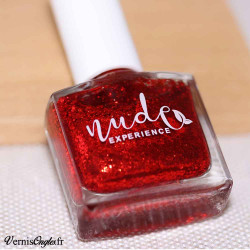 Nude Expérience Simone Rouge Pailleté Peel Off