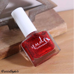 Nude Expérience Simone Rouge Pailleté Peel Off