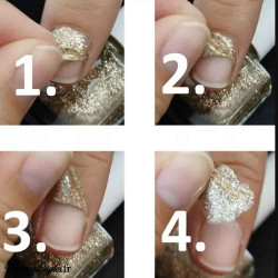 Nude Expérience Venus Or Pailleté Peel Off