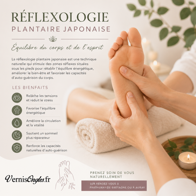 Réflexologie Plantaire Japonaise – Équilibre & Bien-Être