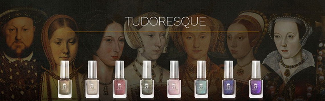 Vernis à ongles de la collection Tudoresque de A England.