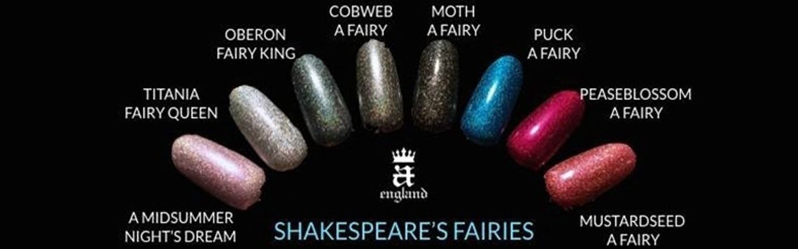 Vernis à ongles A England collection Shakespeare's Fairies.